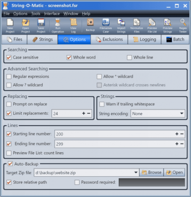 Capture d'écran de l'application String-O-Matic - #4