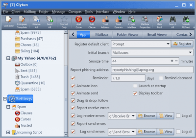 Capture d'écran de l'application Clyton - #5