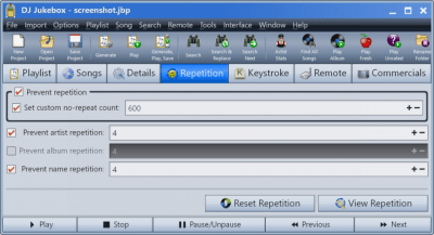 Capture d'écran de l'application DJ Jukebox - #4