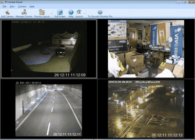 Capture d'écran de l'application IP Camera Viewer - #1