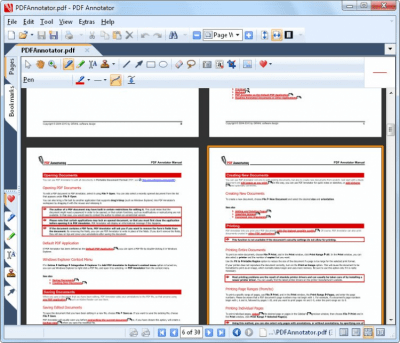 Capture d'écran de l'application PDF Annotator - #4