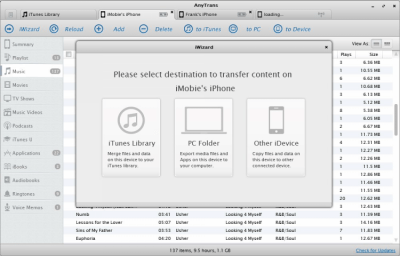Capture d'écran de l'application AnyTrans - #5