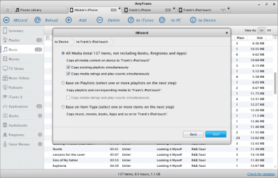 Capture d'écran de l'application AnyTrans - #7
