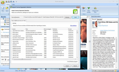 Capture d'écran de l'application Book Label 2012 - #4