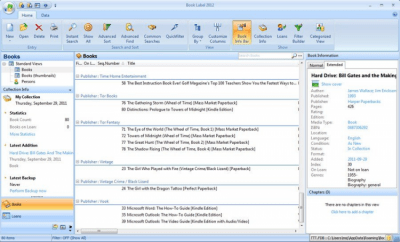 Capture d'écran de l'application Book Label 2012 - #5