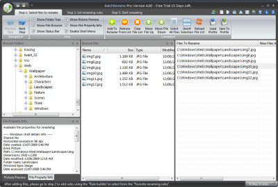 Capture d'écran de l'application BatchRename Pro - #4