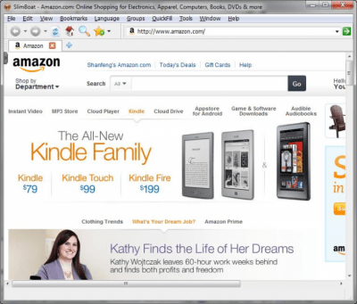 Capture d'écran de l'application SlimBoat - #3