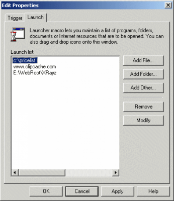 Capture d'écran de l'application MultiMacro - #5