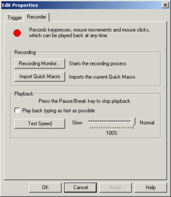 Capture d'écran de l'application MultiMacro - #6
